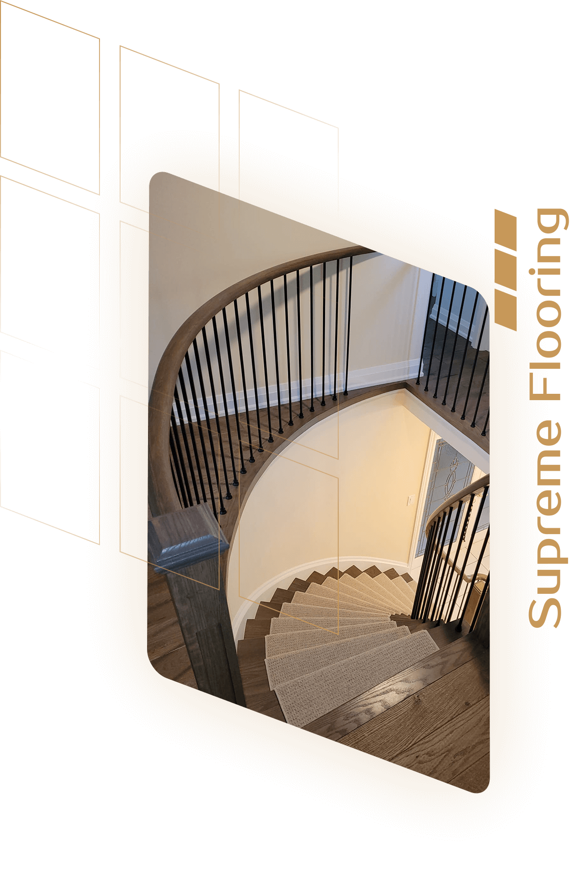 Stairs railing installation contractor in Oakville Mississauga